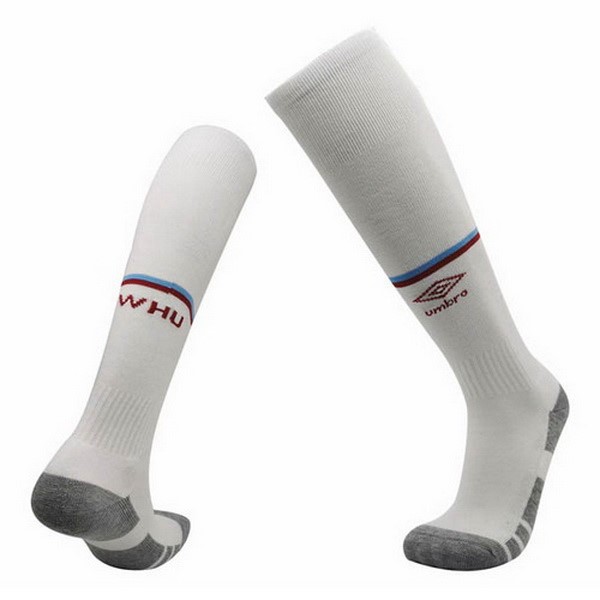 Calcetines West Ham United Replica Primera Ropa 2020/21 Blanco